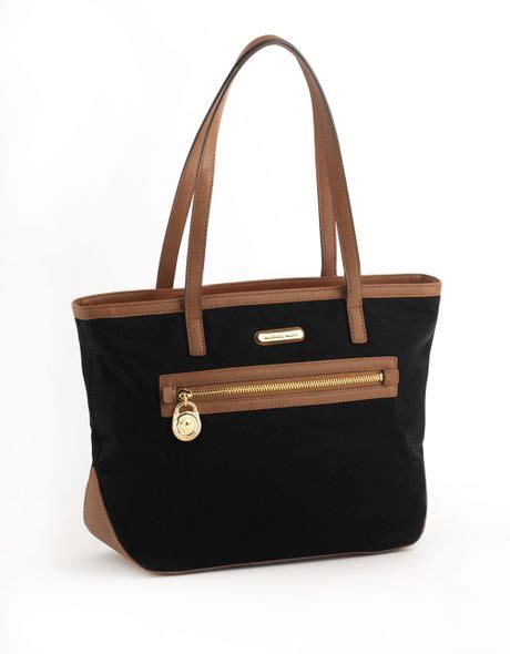 michael kors kempton small nylon tote|michael michael kors kempton small tote black nylon.